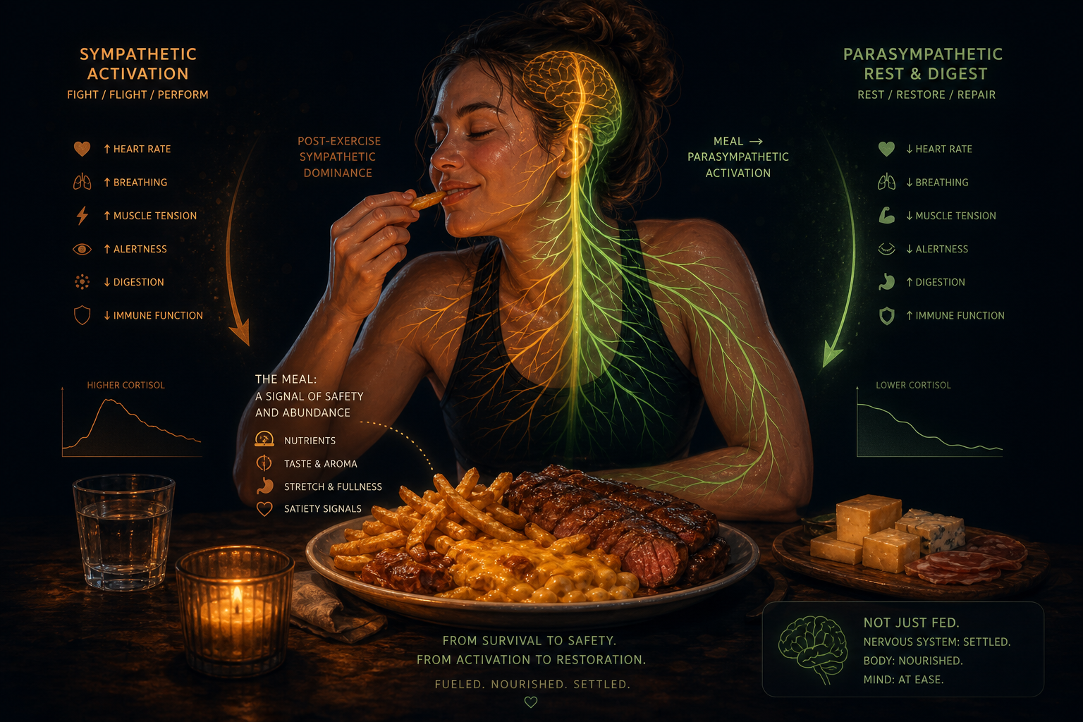 Food as Regulation — Nervous System Downshift