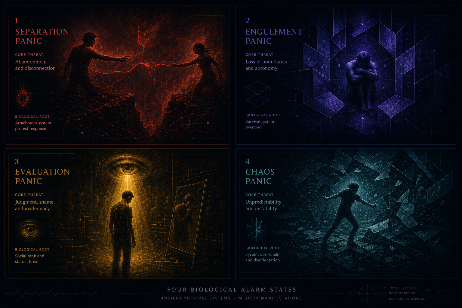 Four Panic Types — Biological Alarms