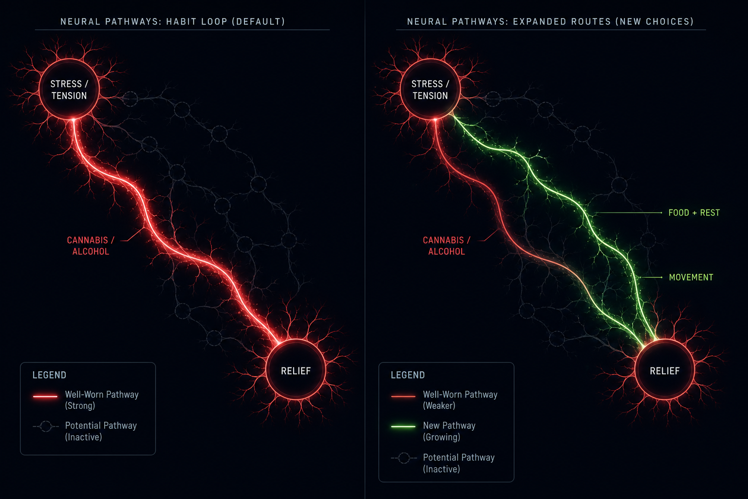 Single vs Multiple Relief Pathways